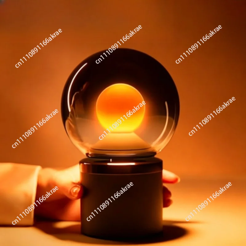 Rechargeable desk lamp: minimalist bedroom, bedside eye protection, desktop ambient camping lamp, light luxury gift