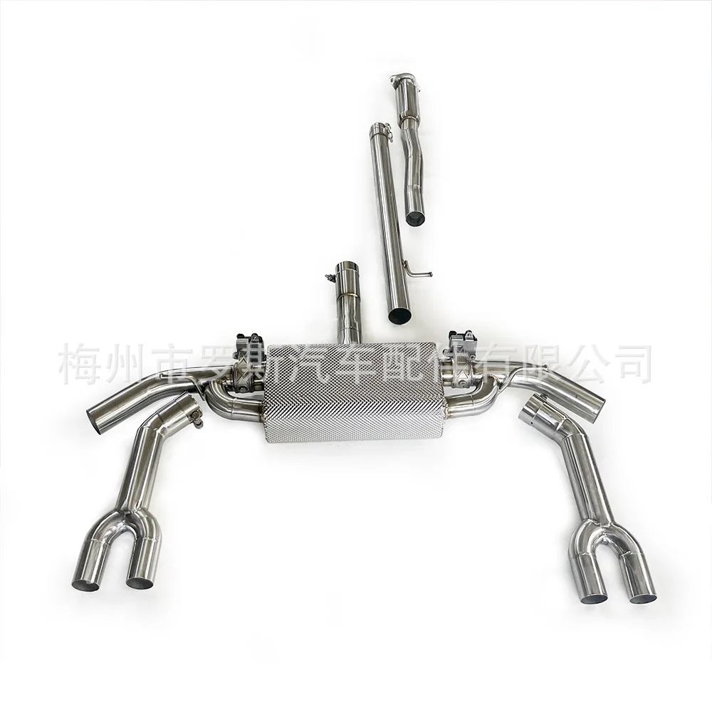 Adecuado para sistema de escape Cat Back Geely Xingrui 2,0 T 2020-2023 tubo de escape de acero inoxidable