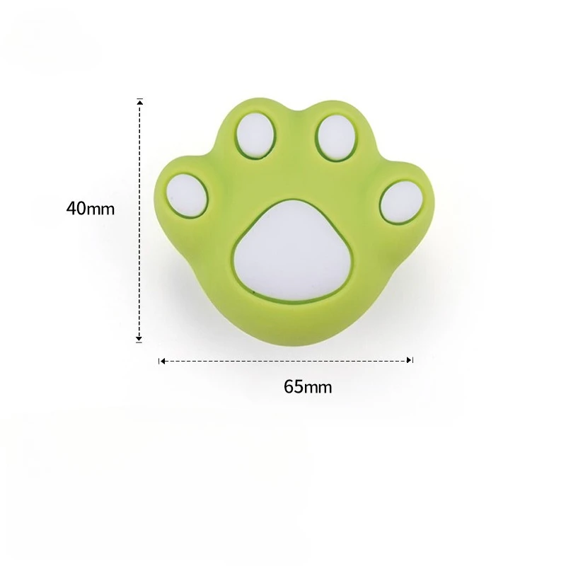 مقبض على شكل مخلب الدب اللطيف الكرتوني لباب خزانة ملابس الأطفال ومقبض سحب للدرج مصنوع من مقابض من سبائك الزنك