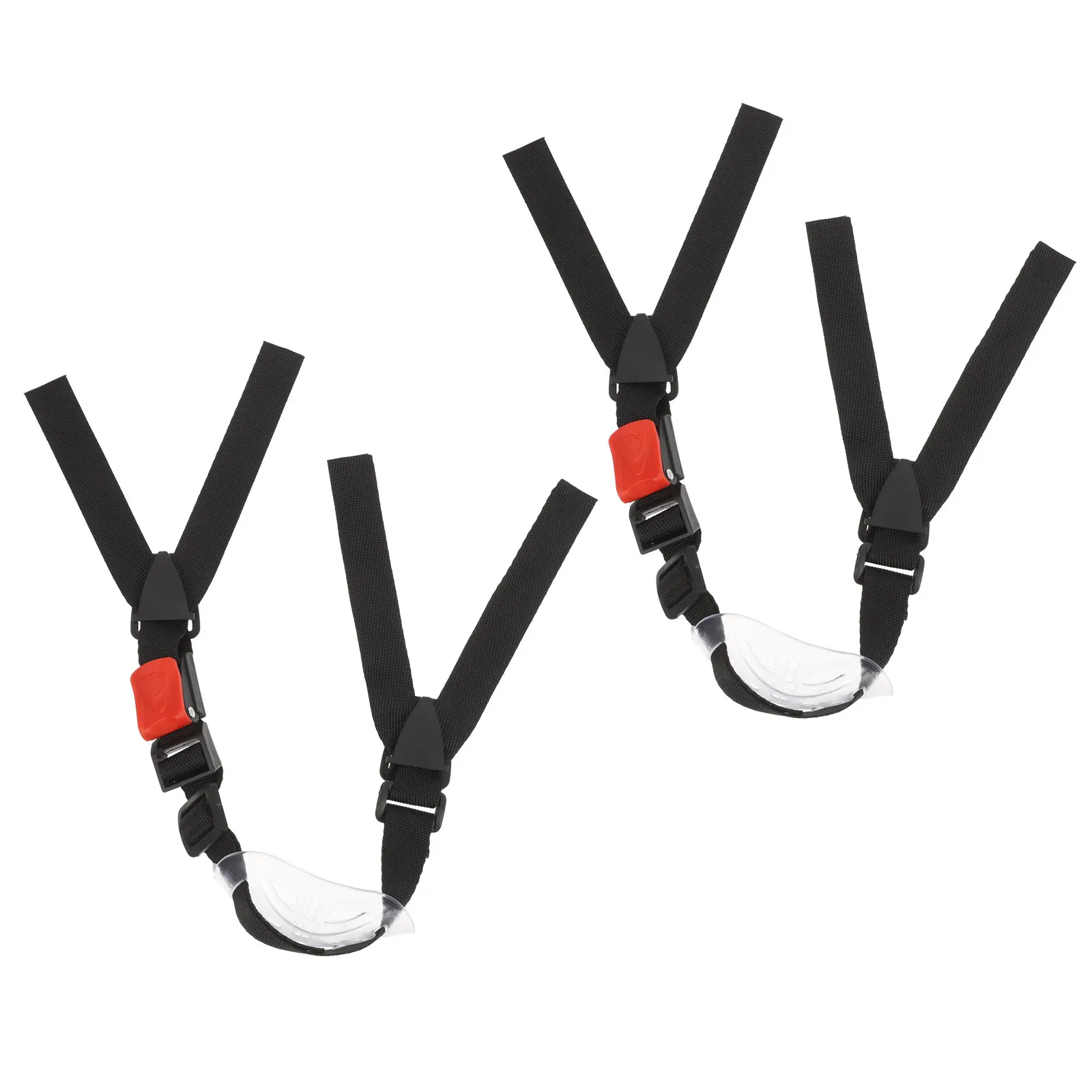 

2 Pcs Chin Strap Safety Universal Hard Hat Ultraviolet Light Buckle Polyester Gear Accessory