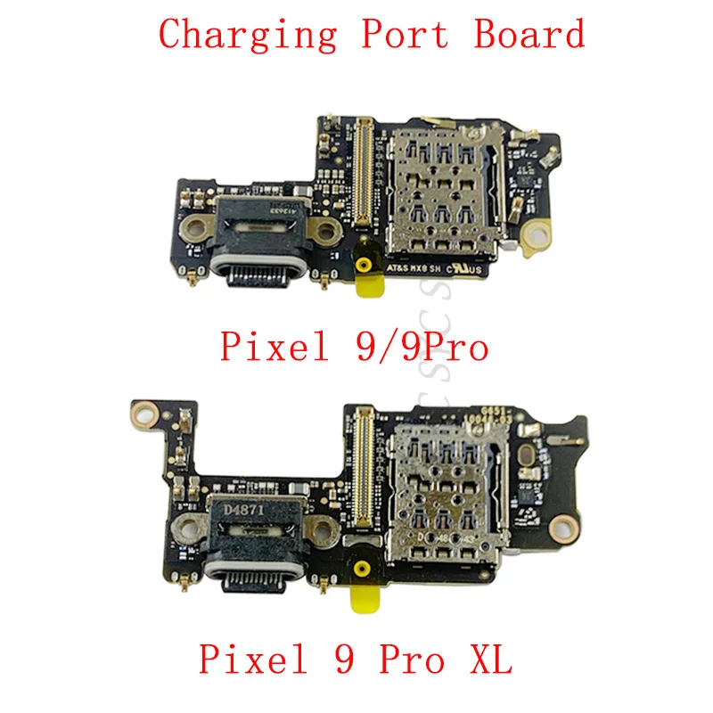 

USB Charging Connector Port Board Flex Cable For Google Pixel 9 Pro XL Charging Port Repair Parts
