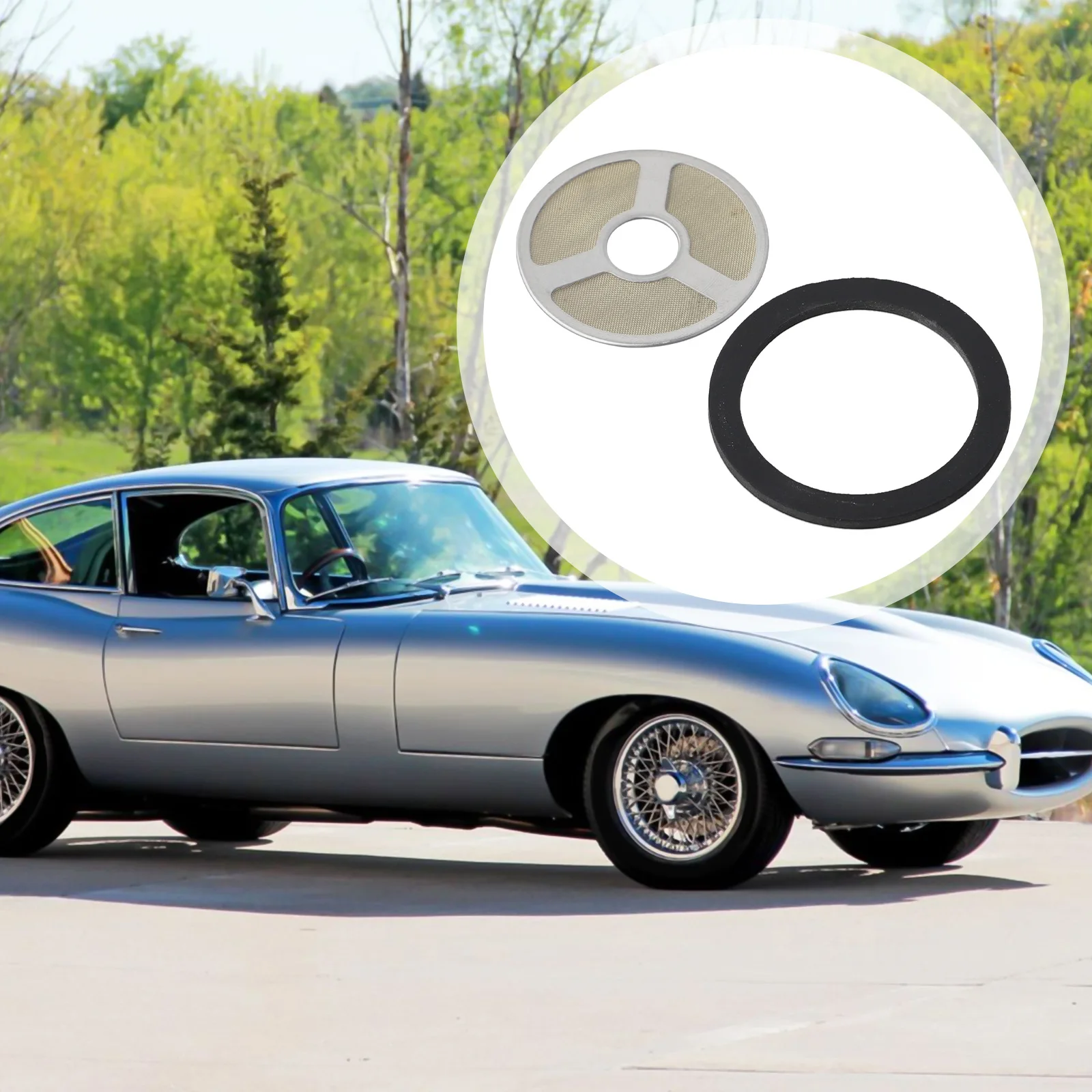 Sized to Fit Brass Gauze & Rubber Sealing Ring Set Perfectly Suited for Vintage For Jaguars Installation Made Simple