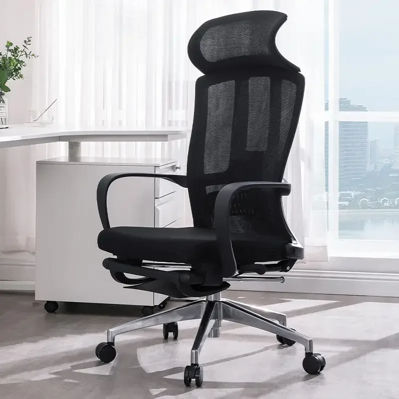 Ergonomic Office Chair Swivel Adjustable Reading Floor Relaxing Modern Boss Mesh Office Chair Nordic Cadeiras Decoration Home