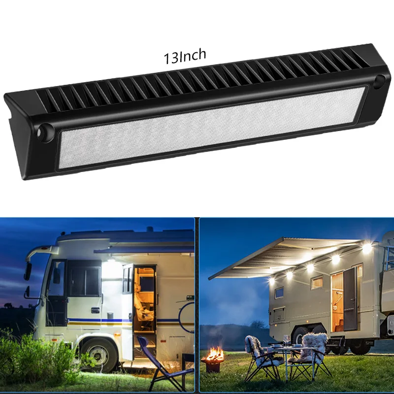 

MICTUNING RV Porch Light 13-Inch LED Exterior Utility Awning Light Waterproof Replacement Lighting For Trucks Trailers Campers