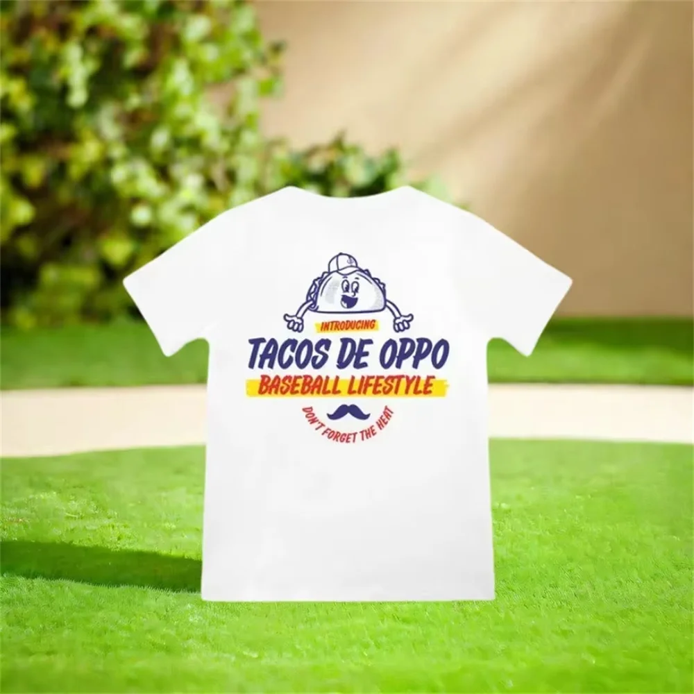 

2025 Summer Trendy Brand T Shirt Men's and Women's Loose Short-sleeved Tees New Fashionable Street Cotton T-shirt Clothing