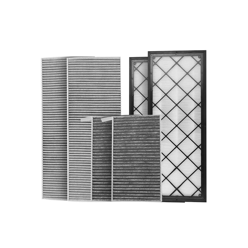 

Air Conditioner Filter Element Replacement Kit for Tesla Model Y&3 HEPA Activated Carbon Air Filter