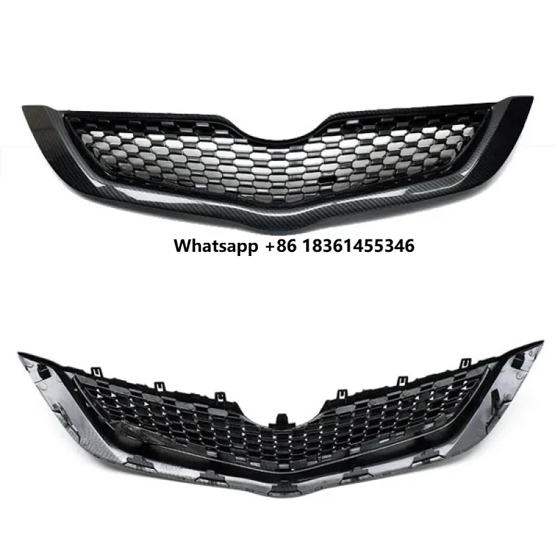 

For Yaris 2007-2012 Carbon or Black Front Grille