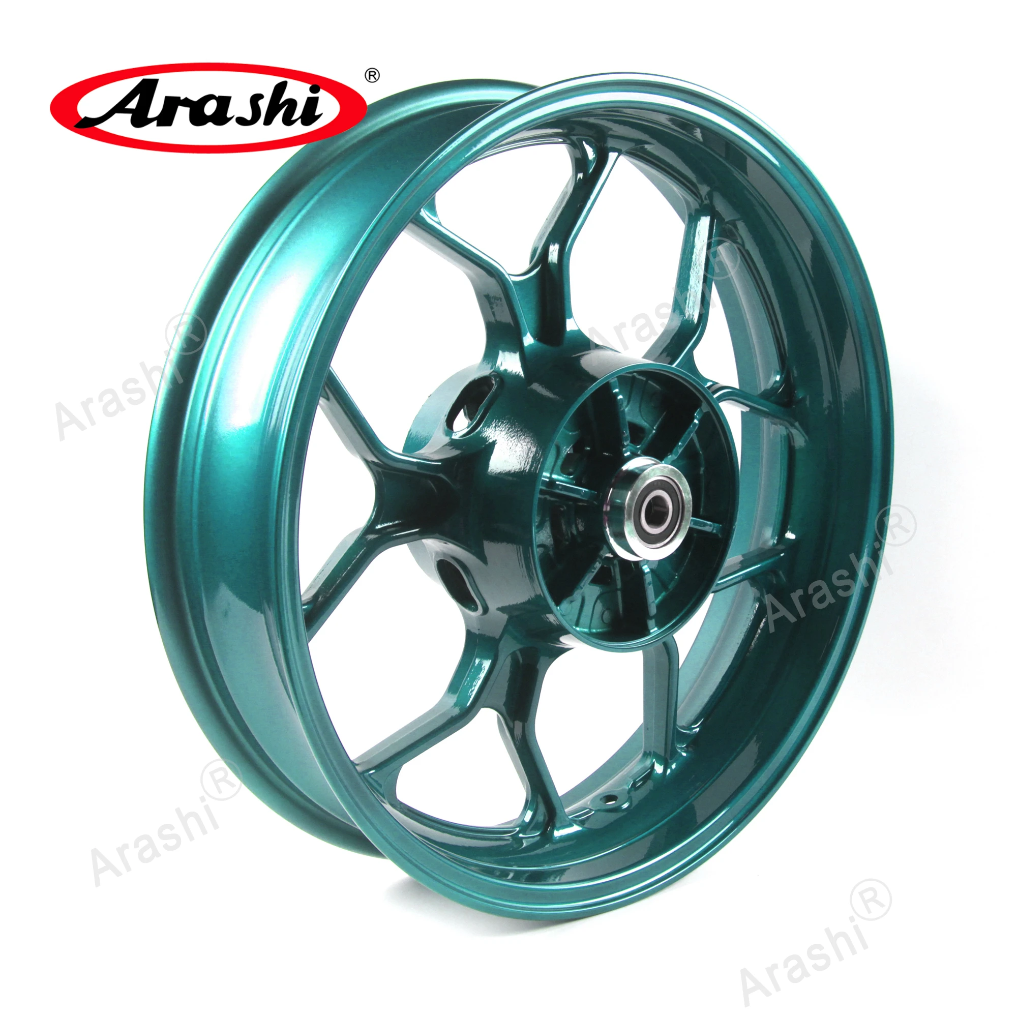 Arashi 17'' Front Rear Wheel Rim Set For YAMAHA 2023 2024 2025 YZF R3 / R25 YZF-R3 / ABS / MT03 / MT25 Motorcycle Tire Hub