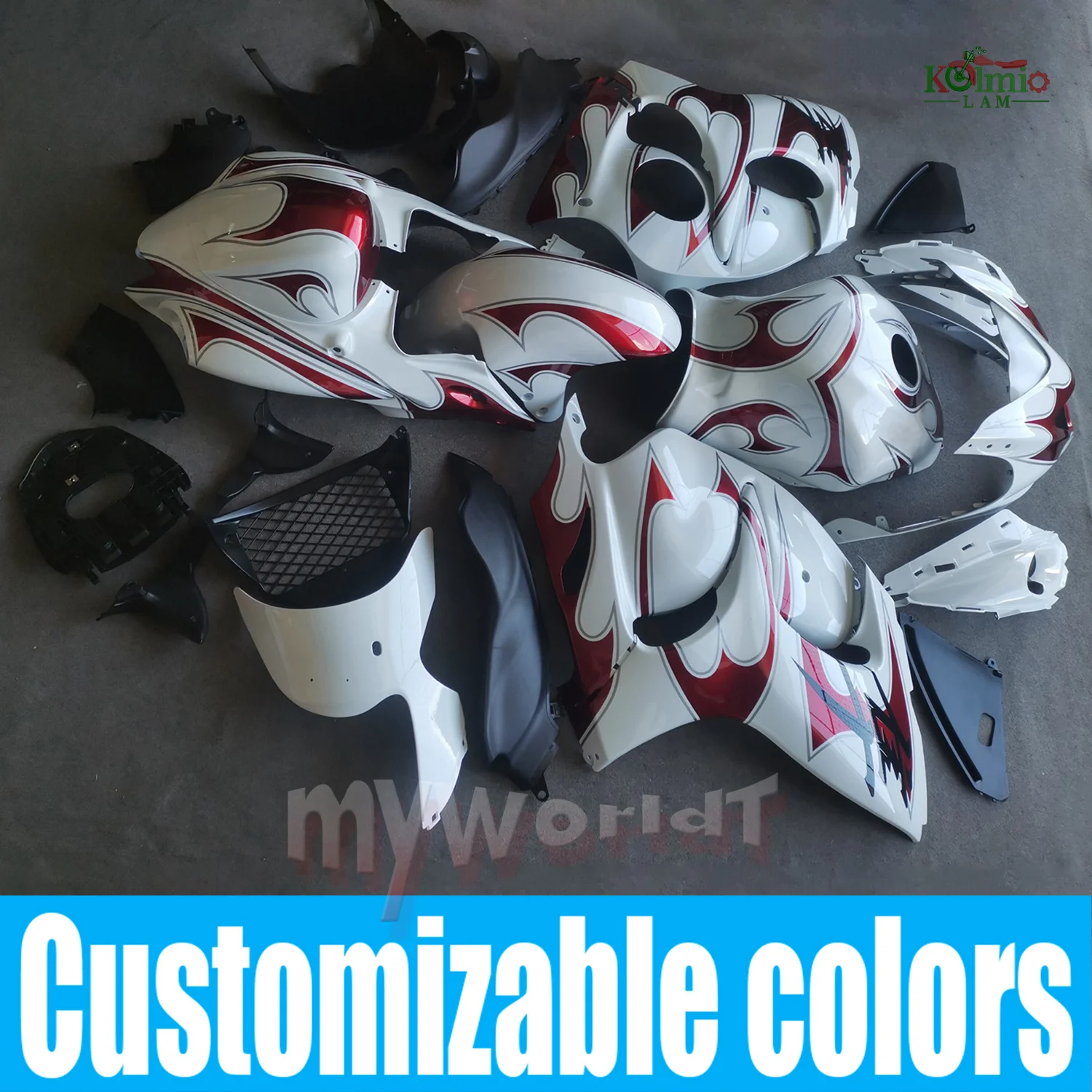 Fit For Suzuki Hayabusa GEN2 GSX1300R 2008 - 2020 Motorcycle Accessories Fairing Bodywork Set GSXR1300