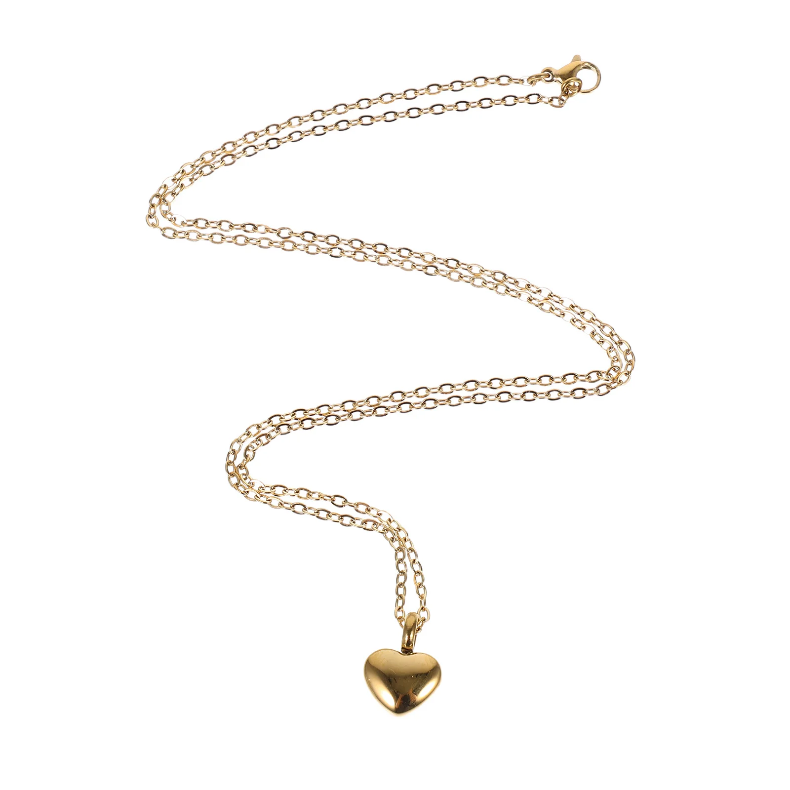 

Кулон-флакон для праха в форме сердца из нержавеющей стали, открывающийся, для любителей животных, украшение-сувенир