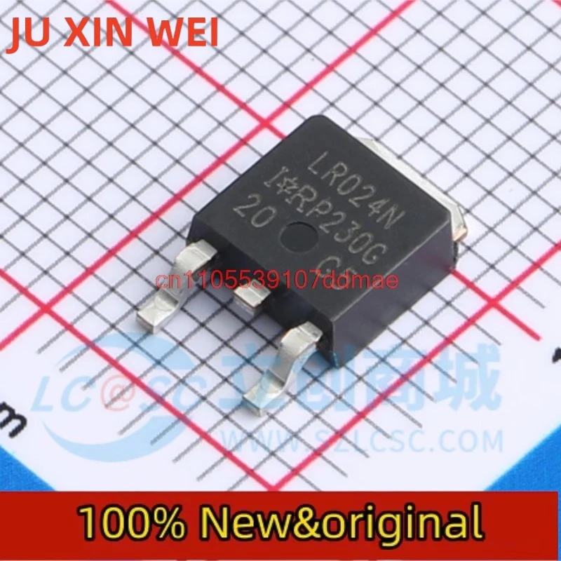 40PCS Brand new original IRLR024NTRPBF silk screen: LR024N field-effect transistor TO-252-2 package