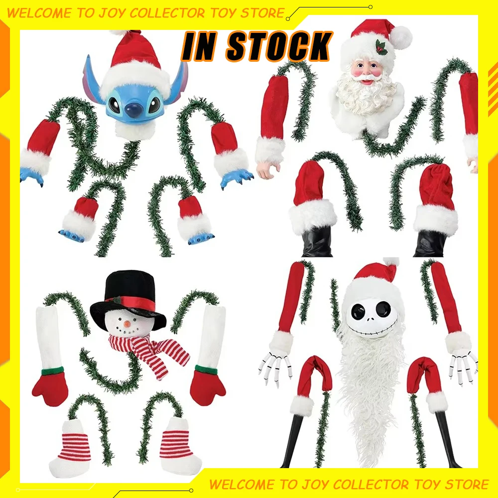 Kawaii ponto decoração de natal grinch o pesadelo antes da árvore de natal pingente crânio jack casa feriado bonito ornamento presente brinquedos