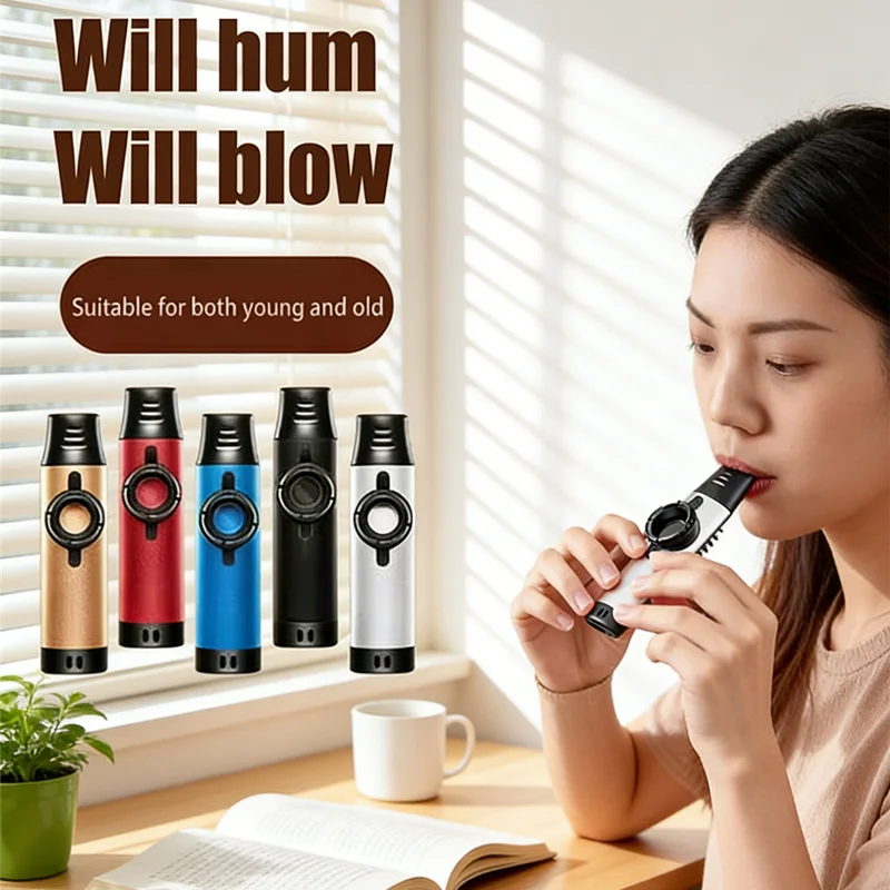 

HUAHUAVersatile Kazoo for Kids & Adults; Perfect with Guitar, Ukulele, Violin, Piano; Easy to Learn for Music AficionadosHUAHUA