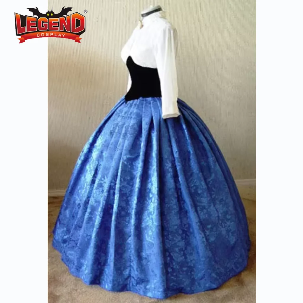 Vintage wiktoriańskie sukienki wojna secesyjna suknie balowe kostiumy rekonstrukcyjne sukienka sukienka Marie Antoinette wykonana na zamówienie