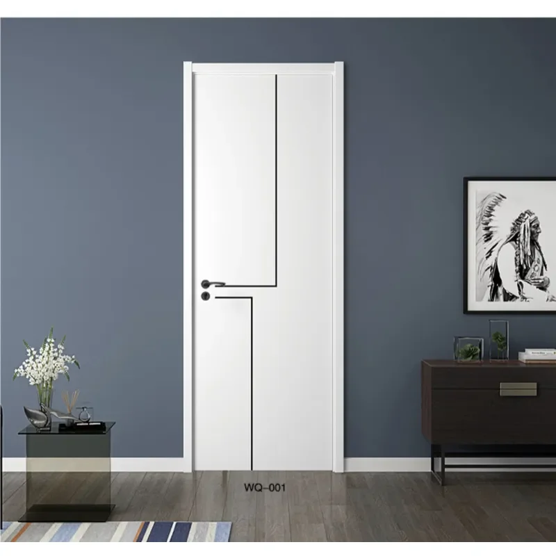 for Customized Wooden Doors Room Engineering Hotel Partitions Ecological Carbon Crystal Home Wood Door