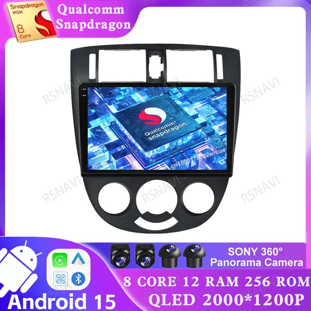 

Android 15 for Chevrolet Lacetti J200 For Buick Excelle Hrv For Daewoo Gentra 2004-2007 AUTO DVD Multimedia 4G LTE Autoradio DSP