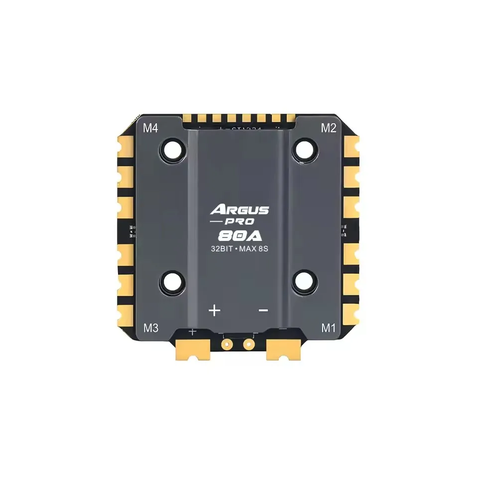 ตัวควบคุมความเร็ว Axisflying Argus Pro 80A 100A 8บิต 32บิต 8S ESC เหมาะสำหรับโดรน FPV ขนาด 13 นิ้ว