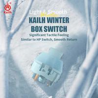 Kailh Box Winter Switch Advance Tactile Waterproof and Dustproof for Mechanical Keyboard Hotswap