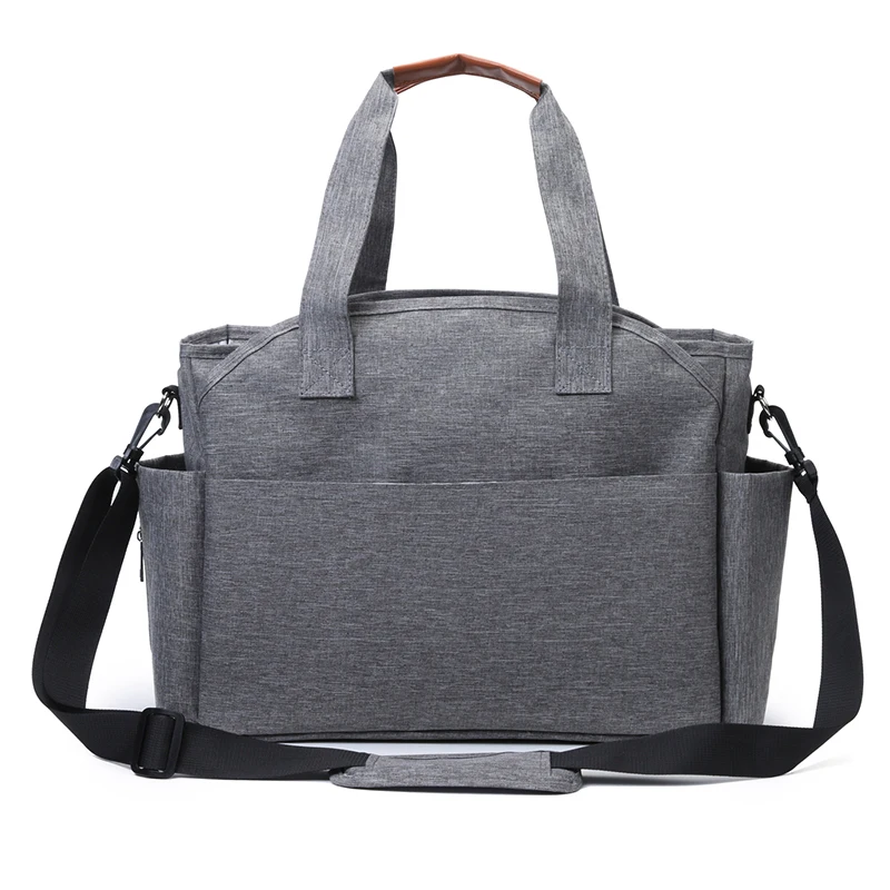 Bolso cruzado Diagonal de un solo hombro para mamá, bolsa de viaje saliente, bolsa de pañales, impermeable, gran capacidad, moda