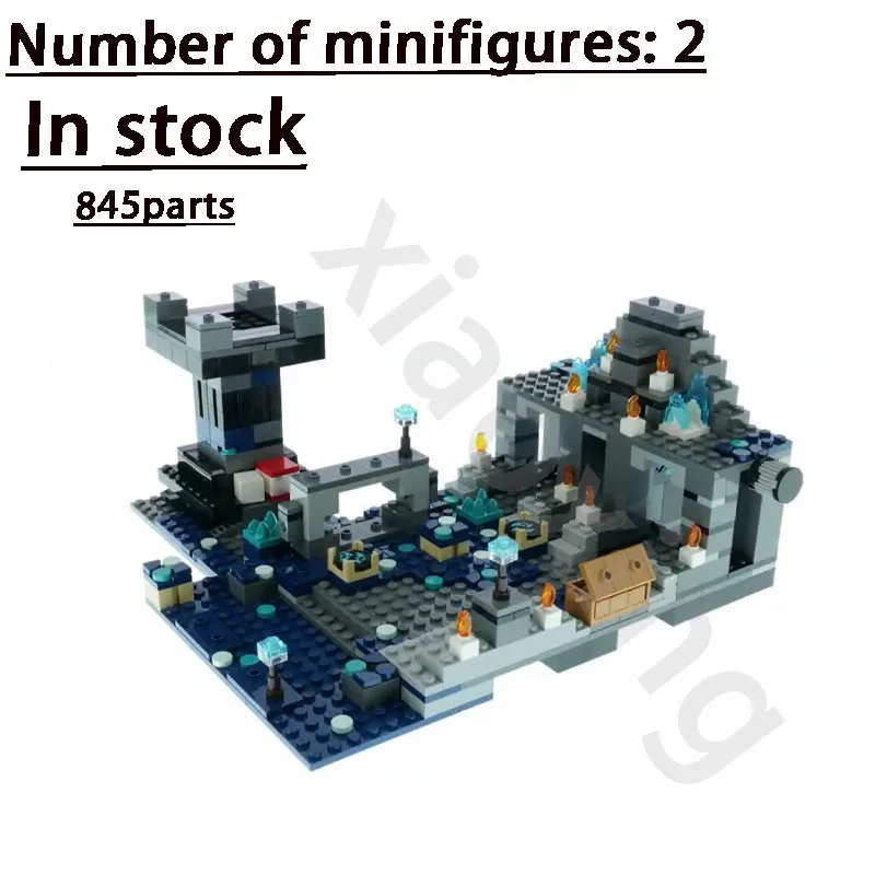 2023 Hot New 21244 Cross Whistle Compatible with 21246 Dark World Building Brick Model Building Toy Kids Birthday Gift Toys