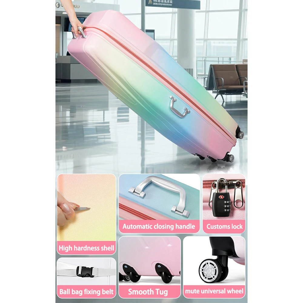 Golf Bags Golf Travel Bags Men's and Women's Aviation Bags for Airline Transport with Wheels and PP shell Protect Golf Clubs