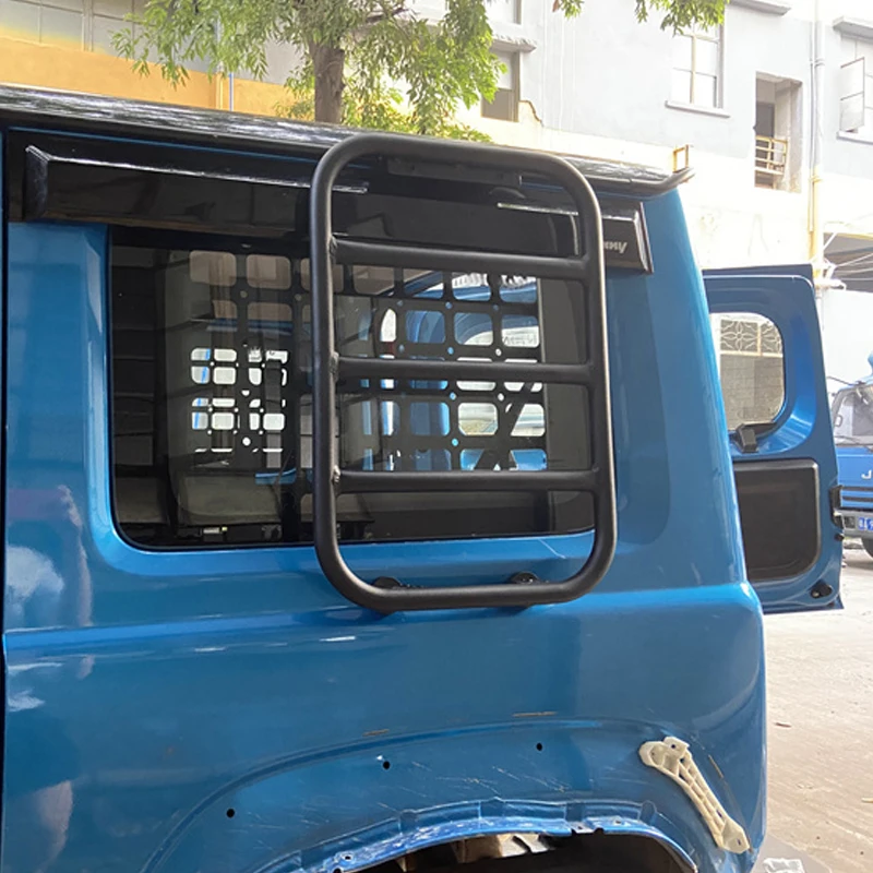 Car Aluminum Side Ladder Rear Window Extension Climbing Ladder Protective Frames for Suzuki Jimny JB74 jb64 jb64w 2019-2025