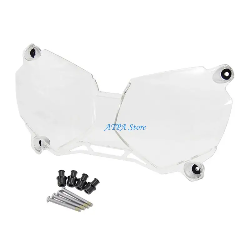 

U13C High Impact Resistant Motorcycle Headlight Cover Protector for 800 XCA XRX 1200 XRX 1215 Models Durability Lens Guard