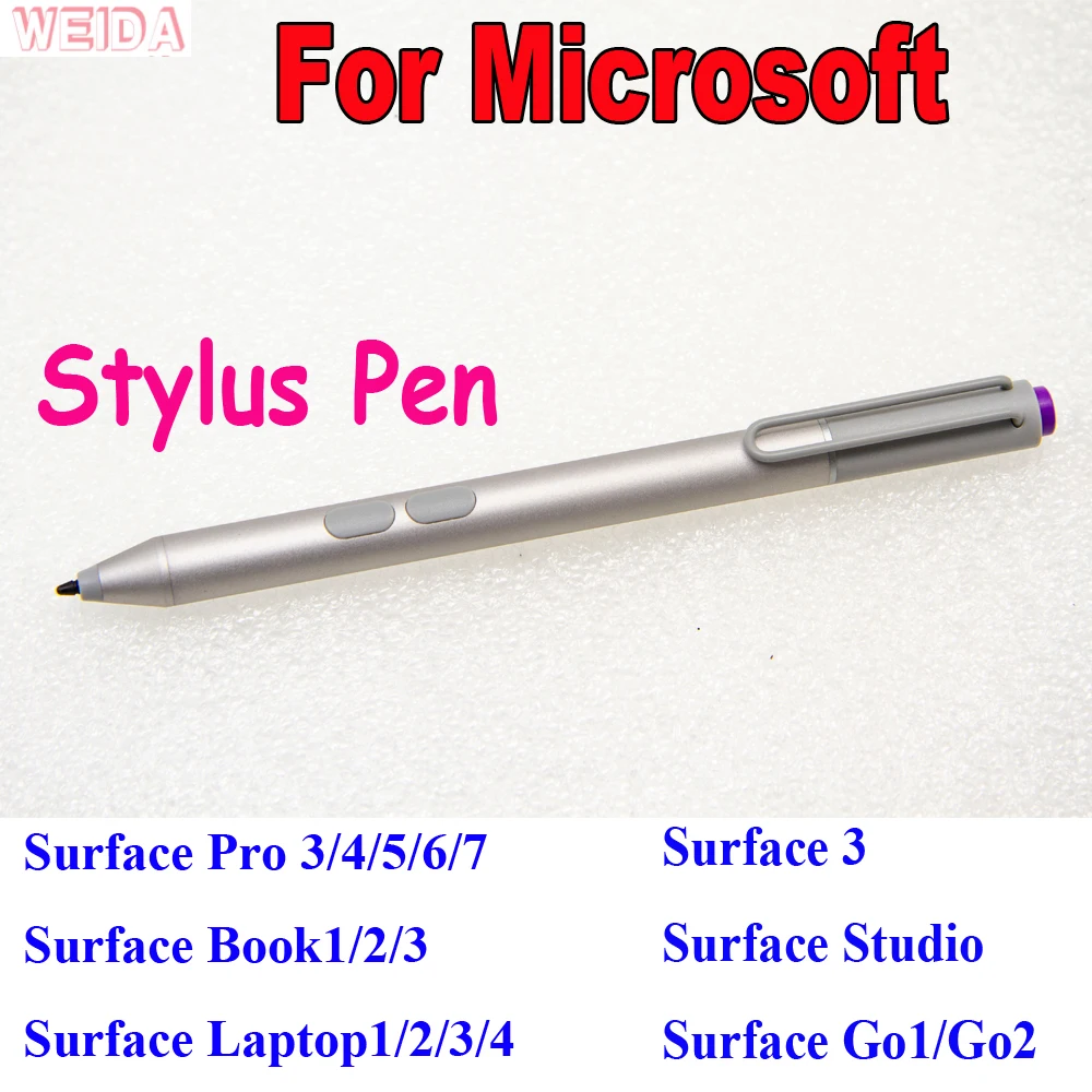 4096 Stylus Pen For Microsoft Surface Pro 3 4 5 6 7 GO Book Laptop Studio Smart Pen Touch for HP ASUS DELL Pressure Pen Stylus