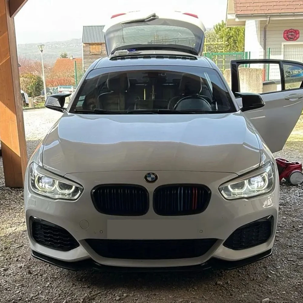 Do BMW F20 F21 M-Sport Maxton Style Przedni zderzak Spoiler Splitter Dyfuzor 118i 120d 120i M135i M140i 2015-2019 LCI Bodykit — zdjęcie 4