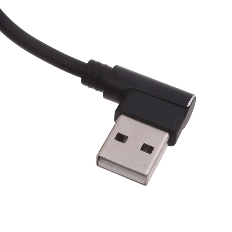 كابل USB إلى النوع C للسيارة، كابل قابل للسحب مجعد USB إلى USB C سلك شاحن سريع 60 وات محول نقل البيانات دروبشيبينغ