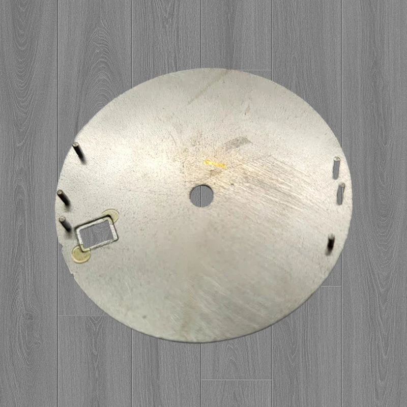 Starry sky Earth 28.5mm NH35 dial, green luminous dial, suitable for NH35/NH36 movement modified watch accessories.