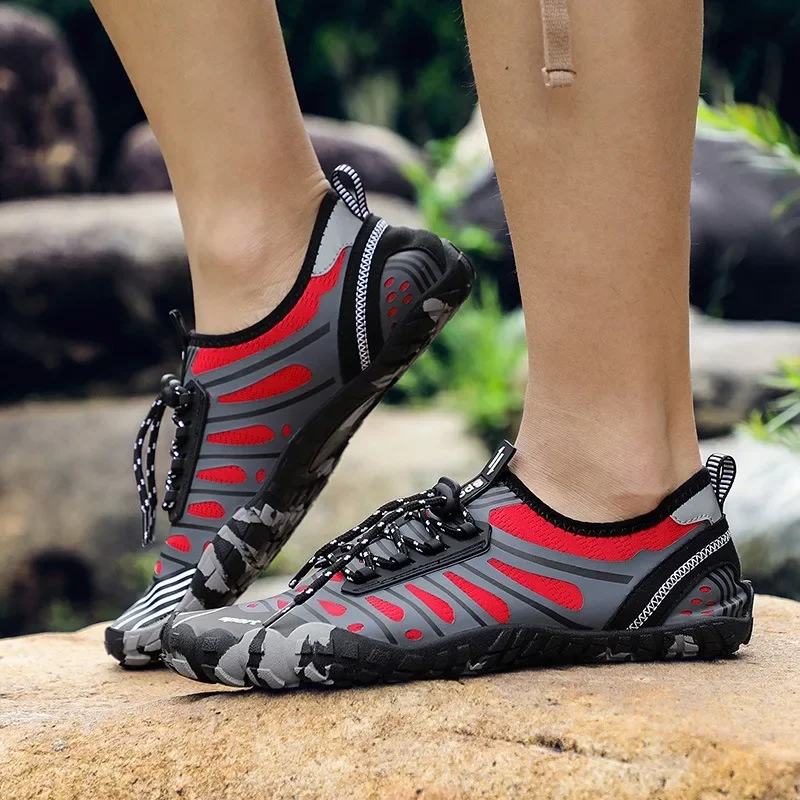 Novos esportes praia sapatos de água para casais resistente a riscos tênis de fitness indoor para homens saltando exercício ciclismo sapatos femininos