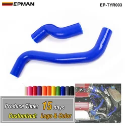 EPMAN Radiator Hose Kit for Toyota Levin/Trueno AE101 4A-GE 91-95 (2 Pcs) EP-TYR003