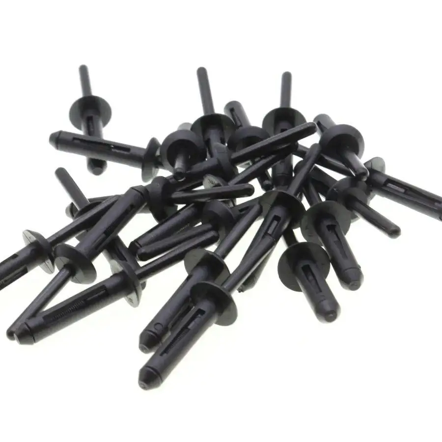 

Pack of 40 Bumper Blind Rivet Clips For 1990-1991 Oldsmobile Delta 88 Fit For 1995-1996 Buick Regal Black Nylon 25524005