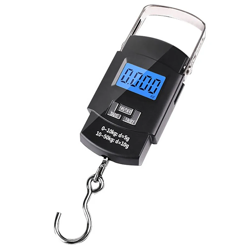 50kg/10g Portable Electronic Hanging Weighing Scale