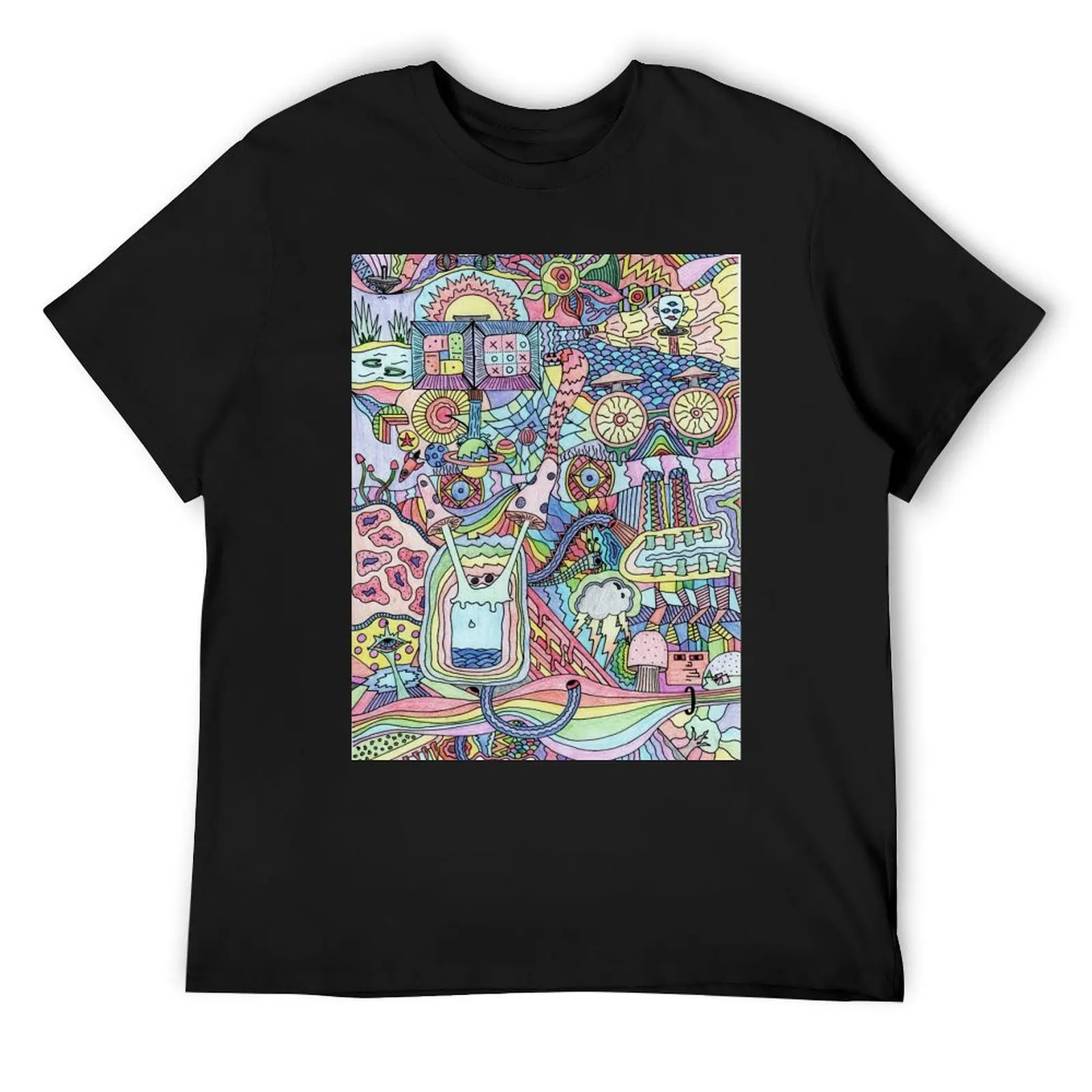 Doodle T-Shirt customizeds sublime mens cotton t shirts