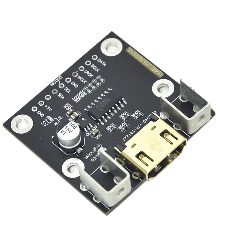 DLHiFi HDMI Compatible To I2S Receiver I2S to HDMI Transmitter Board Differential I2S Signal Conversion DAC Decoder