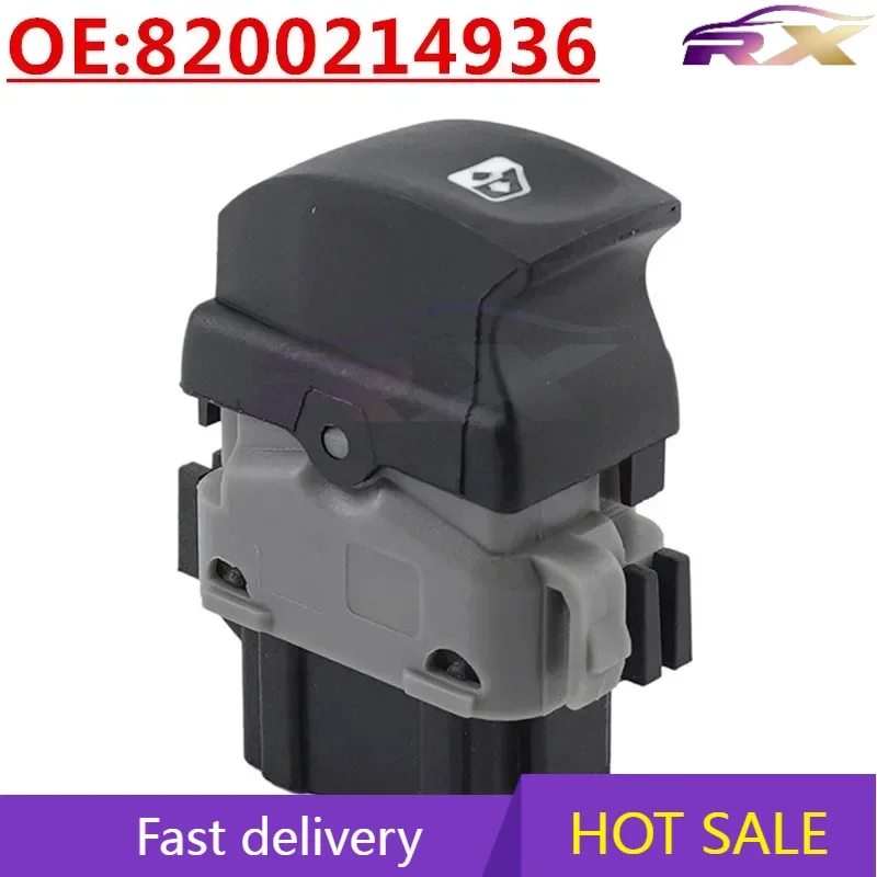 

OEM:8200214936 Auto Accessories Glass Lifter Switch Power Window Control Switch For 2001-2008 Renault