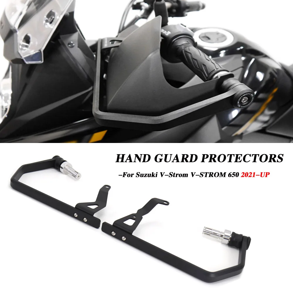 

New 2021 - For Suzuki V-Strom Vstrom 650 XT V-strom650 Motorcycle Handguard Hand Crash Bar Protector Handlebar Handle Hand Guard