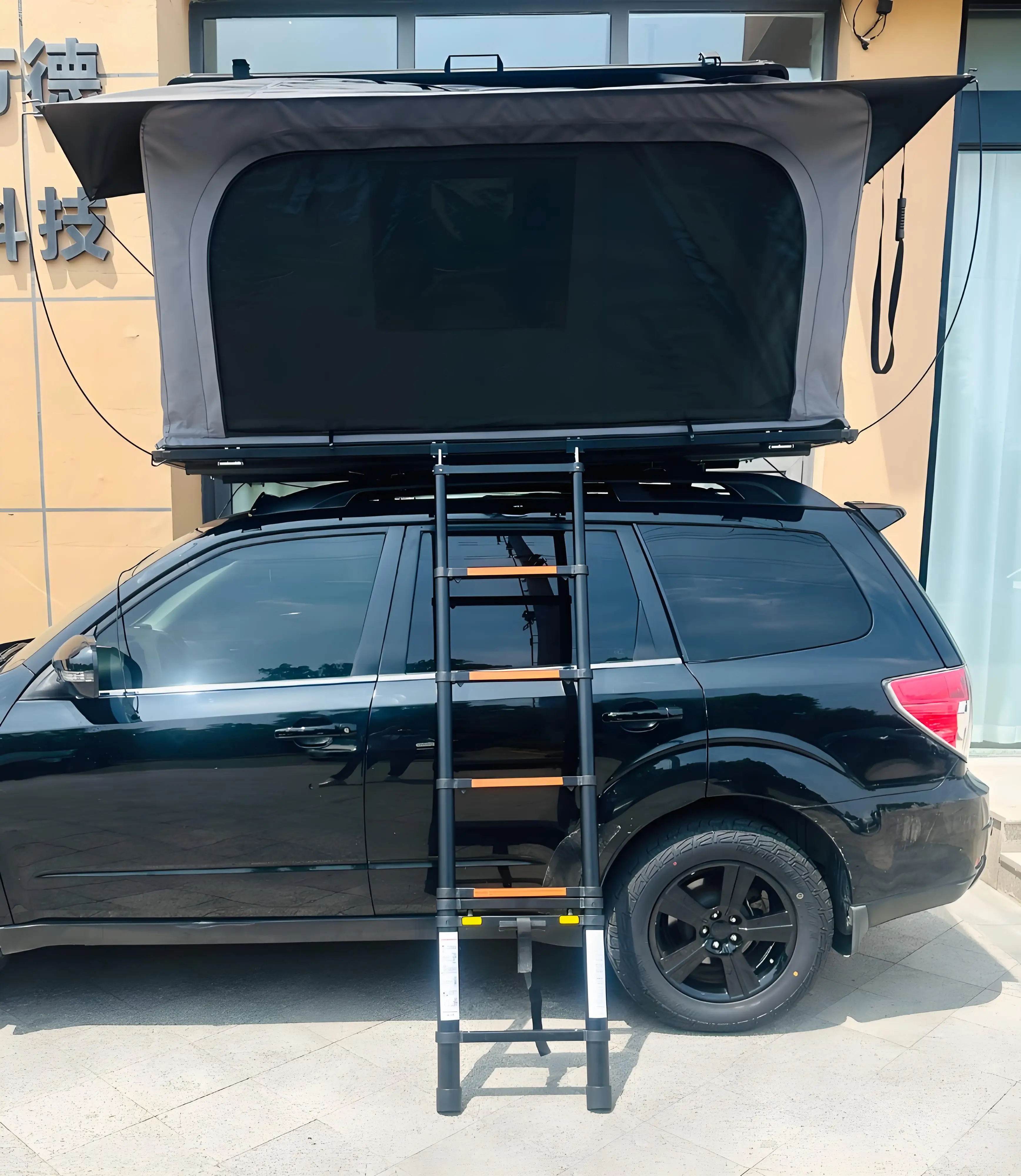 

Upgraded Aluminum Material Car Roof Top Tent Outdoor Camping Tent