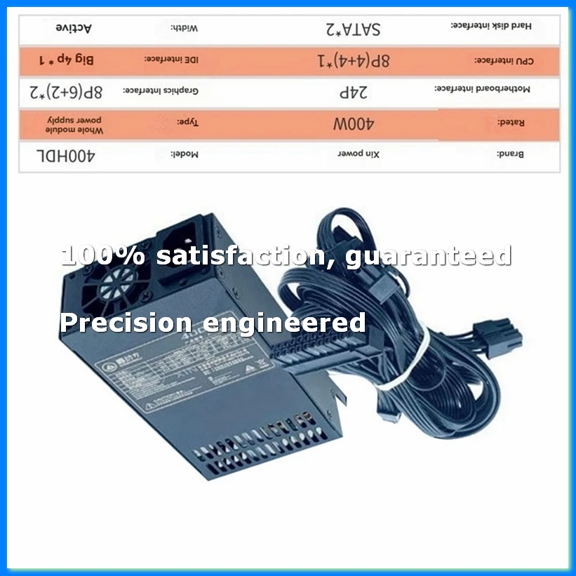 

400W PSU ATX Full Modular Power Supply FLEX Module Power Supply Low Noise for Small 1U (Flex ITX) Computer Chassis-A07G