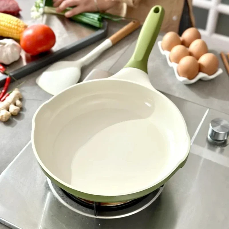 Ceramic Non Stick Frying Pan 24 28CM Cookware Pots and Pans Set