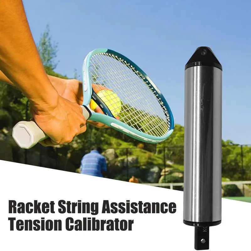 Sports Racquet String Tension Calibrator String Meter Tension Calibrator Accurate Measuring Racket String Assistance For Tennis