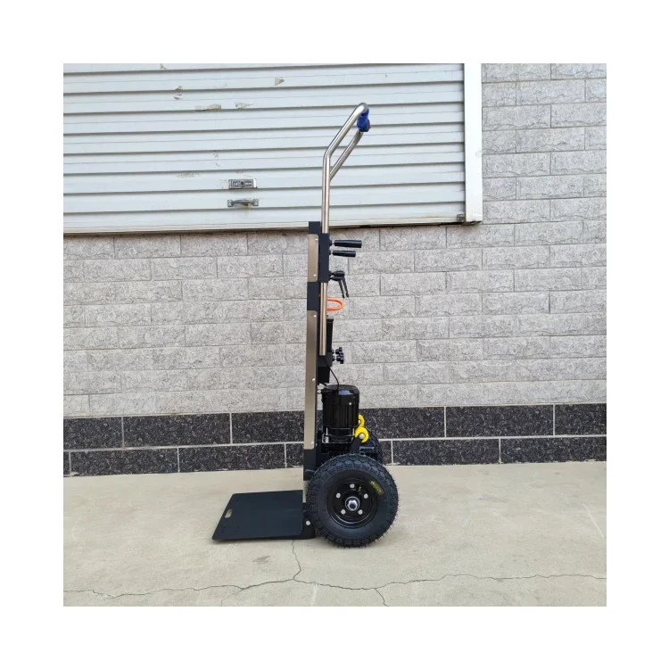 

Portable Foldable 250kg 400kg Heavy Four Wheel Battery Electric Stair Climbing Trolley