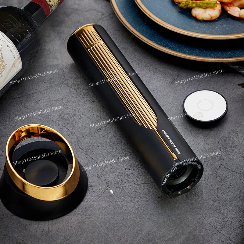 Nuevo, abridor de botellas eléctrico, totalmente automático, abridor de botellas de vino tinto