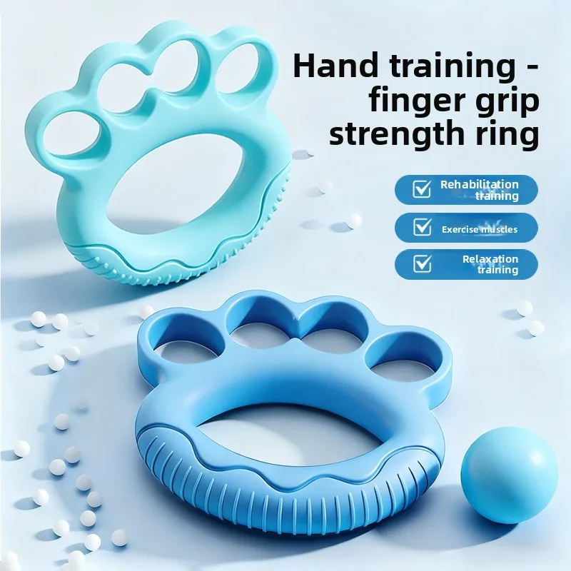 

1 pc, Silicone Hand Training Grip Ring - Improve hand strength and dexterity with rehabilitation training equipment
