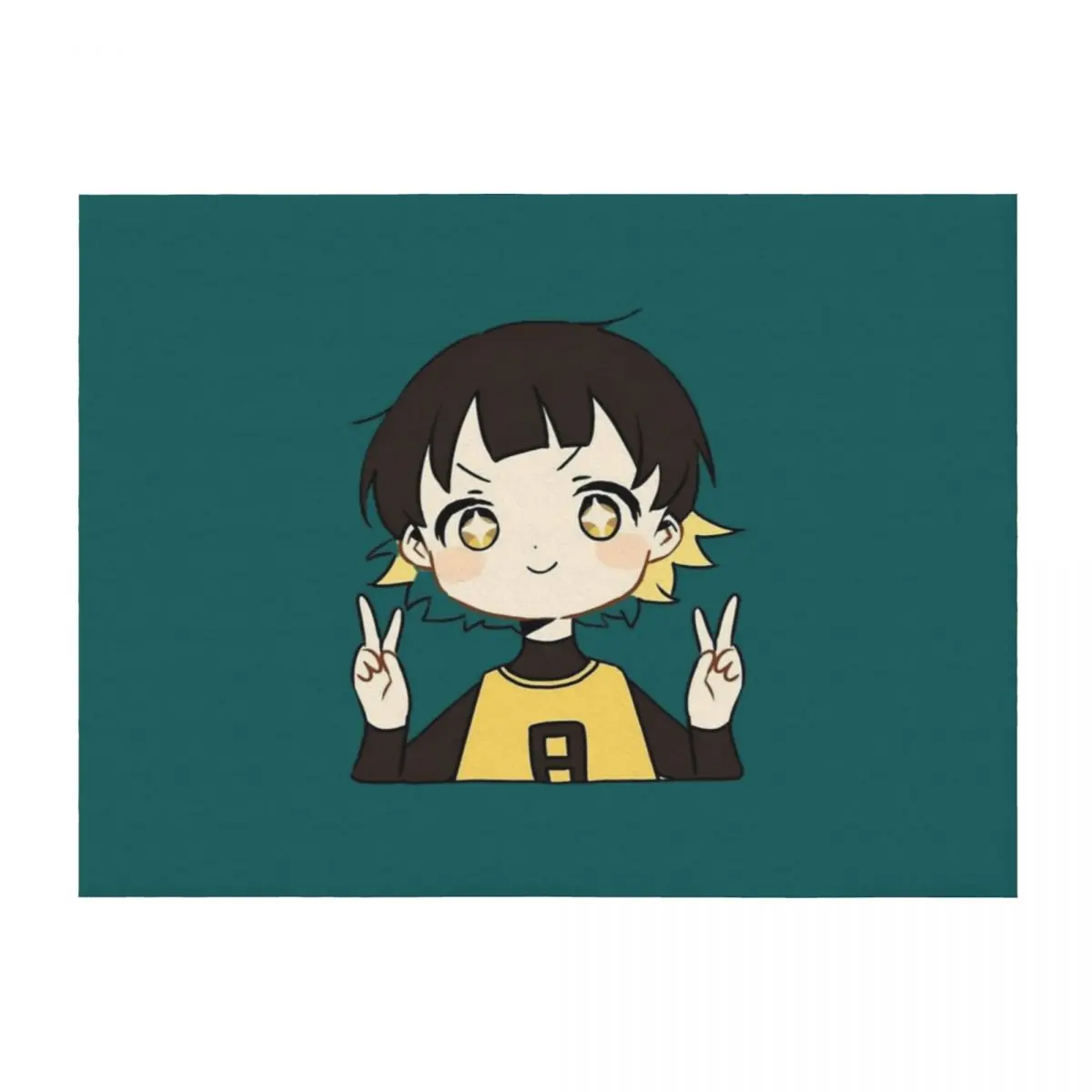 

Bachira meguru Throw Blanket Soft Big Baby Plaid Single Blankets