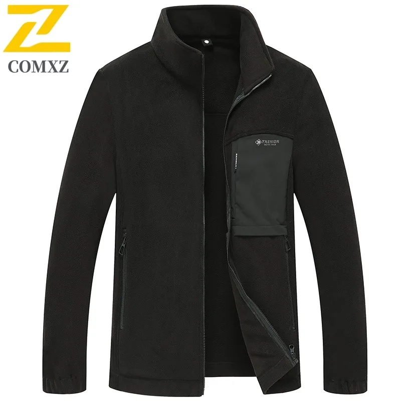 COMXZ-abrigo Parker para hombre, chaqueta acolchada de algodón de viaje gruesa de alta calidad para esquí con capucha de mediana edad, chaquetas acolchadas de calle cálidas, 2025