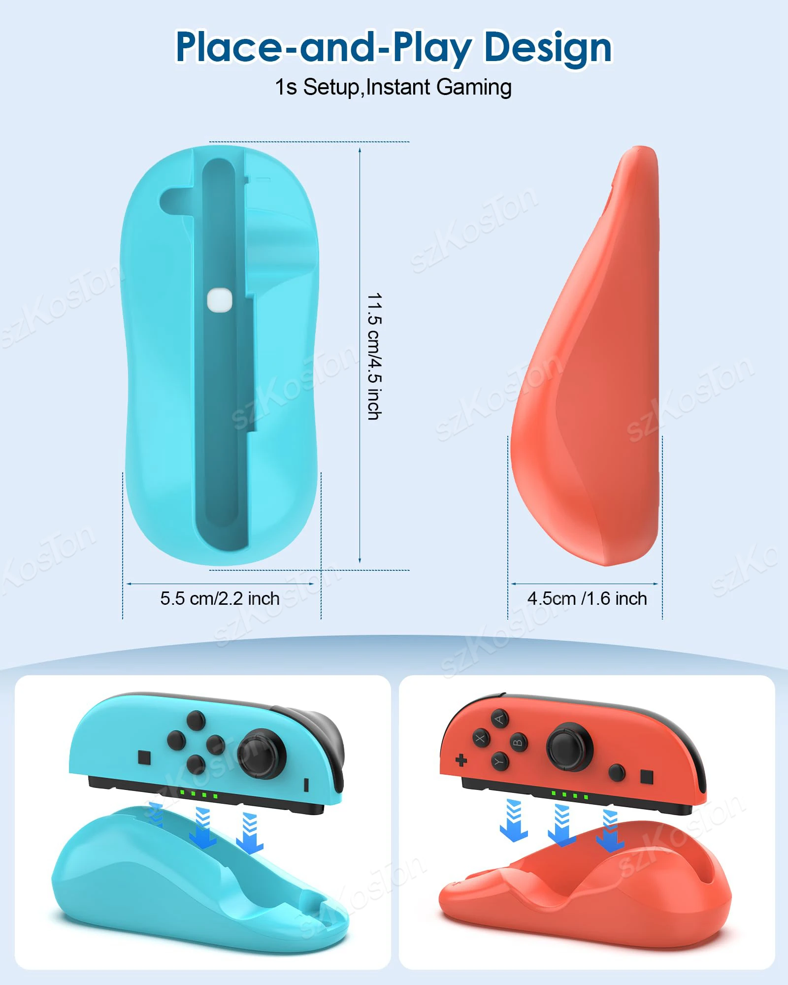 ل Switch 2 Joy-Con 2 وحدة تحكم الألعاب قبضة الماوس سطح المكتب وضع الماوس حامل الفئران المحمولة الصغيرة لملحقات ألعاب Switch2