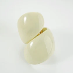 Vintage Exaggerated Charms Acrylic Geometric Spring Bangles Party Bangle For Girls